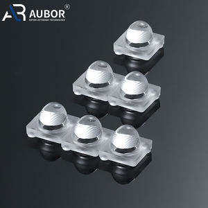 Lentille de Fresnel optique à indice de réfraction élevé Silicone flexible <span class=keywords><strong>PMMA</strong></span> lampe de durcissement UV médicale stable thermique motif Plano OEM - Product Image 4