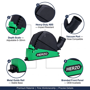 ฝาครอบกันฝุ่น HERZO สำหรับเครื่องเจียรขนาด 115/125 มม. - Product Image 3