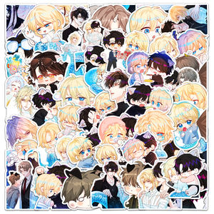 สติกเกอร์ตกแต่งลายนางเงือก 50 ชิ้น สไตล์การ์ตูนวาดมือ พิมพ์ลายละเอียด สำหรับสมุดโน้ตและสมุดบันทึก - Product Image 5