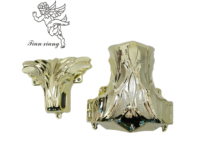 Accesorios para Ataúdes Funerarios, Económicos, Nuevos, de Fabricante Chino, Plástico ABS y PP, Modelo de Esquina para Adultos 1 #   En stock