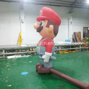 Karakter Mario Bros Tiup Raksasa untuk Dekorasi Promosi Mal/Aktivasi Merek/Acara Bertema Game/Pameran - Product Image 4