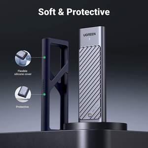 Rj45 M.<span class=keywords><strong>2</strong></span> NVMe SATA SSD muhafaza alüminyum 10Gbps USB C harici taşınabilir NVMe M.<span class=keywords><strong>2</strong></span> muhafaza USB 3.<span class=keywords><strong>2</strong></span> Thunderbolt Thunderbolt - Product Image 6