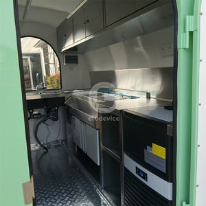 Nuovo Design di Rimorchio Mobile per Bevande e Fast Food, Furgone per Hot Dog per Attività Commerciali all'Aperto - Product Image 4