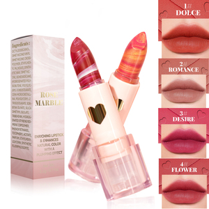 Manufacturer Marble Pattern <strong>Lipstick</strong> <strong>Matte</strong> Finish Long Lasting Moisturizing Velvet High Pigment Lip Balm <strong>Lipstick</strong> - Product Image 1