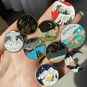 Kofei OEM Fabricante Barato Bulk Design Cute Metal Souvenir Badge Hard Custom Logo Soft Lapel Esmalte Pin