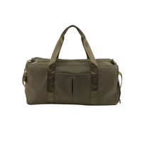 Benutzerdefiniertes Logo Große Kapazität Wasserdichte Nylon-Reisetasche, Reißverschluss-Modehandtasche, Yoga-Gym-Sporttasche