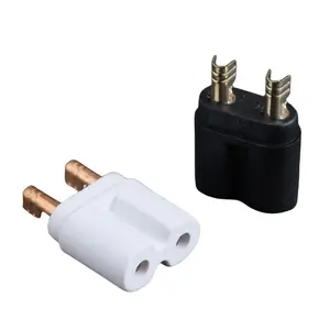 IEC C7 C8 plug socket insert electric assembly fittings male female part copper brass terminal for power cable