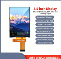 Layar LCD TFT YD 3,5 inci Resolusi 320x480 Antarmuka 24PINRGB IC Driver ST7796S Sudut Pandang Ultra Lebar Definisi Tinggi