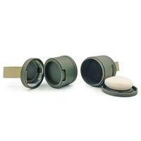 Emballage cosmétique de couleur personnalisée 4g 10g Miroir multifonction Éponge à poudre Poudre en poudre Étui pour poudre de fard à joues Poudre de contour