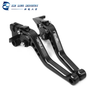 Palancas Cortas de Freno y Embrague CNC para Motocicleta <span class=keywords><strong>Honda</strong></span> CMX 500 CMX 300 <span class=keywords><strong>Rebel</strong></span> 300 <span class=keywords><strong>Rebel</strong></span> 500 2017 2018 2019 2020 2021 2022 <span class=keywords><strong>2023</strong></span> 2024 - Product Image 2