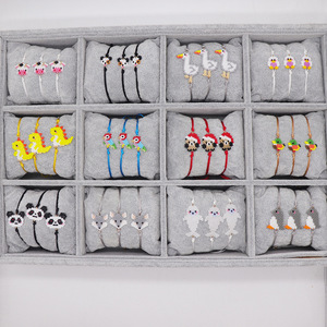 Miyuki แบบทอลายสัตว์น่ารักสำหรับสายรัดข้อมือแฟชั่นรูปช้างผีเสื้อ - Product Image 1