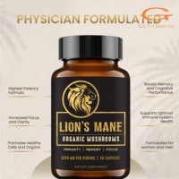 Chumita Maximun Dosage Reishi Lions Mane Mushroom Capsules Soutient la Longévité Complément Alimentaire