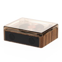 Reproductor de CD Portátil de Diseño Moderno con Control Remoto, Material de Madera, Reproductor de Álbumes, Regalo de Cumpleaños, Disponible en Stock