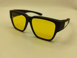 Unisex Marken-Sonnenbrille mit Schwarzem PC-Rahmen und Clip-On UV400 Polarisierten Gläsern FBZY032 China - Product Image 6