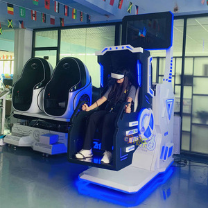 Meilleur vendeur, simulateur de jeu vidéo immersif à siège unique, simulateur <span class=keywords><strong>VR</strong></span> 360, réalité virtuelle 9D, chaise de jeu <span class=keywords><strong>VR</strong></span> pas chère, simulateur de chaise, ensemble complet - Product Image 1