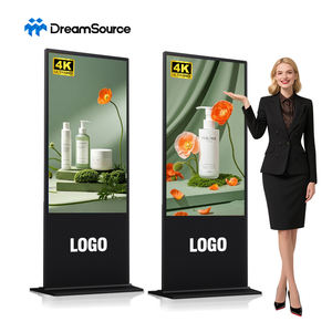 Pantallas de Señalización Digital LCD HD de 43, 49, 55 y 65 Pulgadas con Soporte de Pie, Kiosco Publicitario con Animación, WiFi/USB/CMS y Pantalla Táctil - Product Image 1