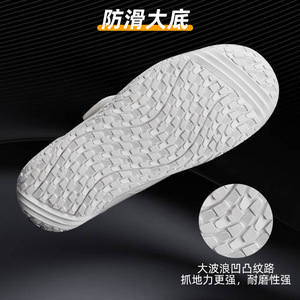 Chaussures décontractées à enfiler pour hommes et femmes GalonShark, antidérapantes, respirantes, légères, pour la marche en plein air, la course à pied, les chaussures de bateau, bout rond, en maille - Product Image 3