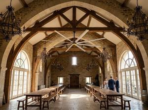 18FT HVLS Ceiling <b>Fan</b> Industrial High Power Low Noise Cooling Ceiling <b>Fan</b> - Product Image 5