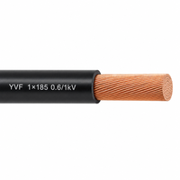 Câble mobile YVF 1 conducteur 0,6/1 kV, gaine NBR résistante à l'usure, conducteur en cuivre pour câblage dynamique sur site 1*185 mm²