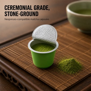 Cápsulas de Matcha Compatibles con Nespresso Original Line, Suministro Global, Venta al por Mayor, Personalización de Marca Disponible - Product Image 4