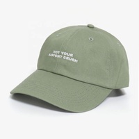 Gorra de béisbol ajustable Vintage de algodón con bordado plano personalizado lavada para hombres y mujeres europeas al por mayor