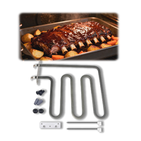 Élément chauffant pour fumoir électrique compatible avec les fumoirs électriques numériques Masterbuilt et Char-Broil de 30 pouces, pièce de rechange 800W