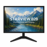 Moniteur LCD 18,5 19 20 22 pouces 75Hz 1366x768 pour entreprise et bureau à domicile, support VESA, vente en gros usine