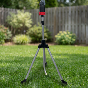 6-Pattern 360 Gear Drive Sprinkler with 59-Inch Extendable Tripod & Misting System ABS & Metal Construction - Product Image 4