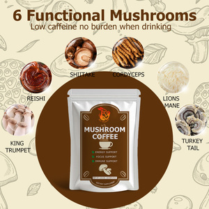 Factory Wholesale Natural Dietary <b>Supplements</b> Powder with Sodium Mushroom Blend Food Grade Focus Support Mushroom Coffee Powder - Product Image 4