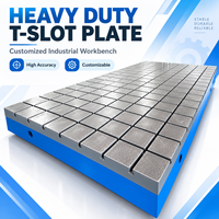 Nouvelle table de soudage en fonte à fente en T de haute précision, banc de travail industriel, plateforme d'inspection, usinage CNC, service OEM