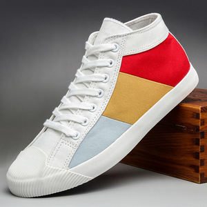 Chaussures plates pour hommes maz multicolores, respirantes, en toile, à lacets, baskets décontractées, <span class=keywords><strong>espadrilles</strong></span> pour hommes - Product Image 6
