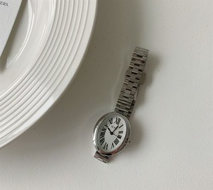IEKE 003 montre de luxe ovale Vintage en acier inoxydable pour femme mouvement <span class=keywords><strong>Quatz</strong></span> avec cadran pointeur affichage boîtier en alliage marque Haiou - Product Image 3