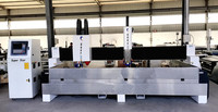 Ligne de production de gravure et de polissage de pierre artificielle en marbre CNC pour le granit