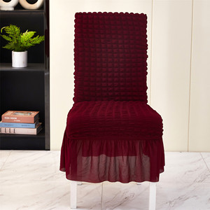 <span class=keywords><strong>Fundas</strong></span> para <span class=keywords><strong>sillas</strong></span> de gama alta Todos los vestidos Seersucker para banquetes de hotel Ofertas de compra a granel Precios con descuento - Product Image 1
