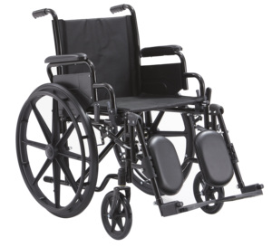 Silla de Ruedas Plegable Portátil con Ruedas Delanteras Sólidas y Amortiguadoras, Ideal para Viajes y Aeropuertos - Product Image 4