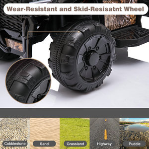 Vehículo <span class=keywords><strong>El</strong></span>éctrico Infantil Tipo ATV, Batería de 6V, Faros Delanteros, <span class=keywords><strong>MP3</strong></span>, USB, Control de Volumen, <span class=keywords><strong>El</strong></span> <span class=keywords><strong>Mejor</strong></span> Regalo para Niños y Niñas de 18 a 36 Meses, Color Negro - Product Image 6