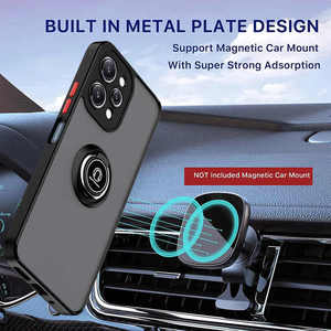 Originale pelle opaca custodia per telefono cellulare per <span class=keywords><strong>Redmi</strong></span> <span class=keywords><strong>12</strong></span> 4g <span class=keywords><strong>Note</strong></span> <span class=keywords><strong>12</strong></span> 360 cavalletto di rotazione antiurto Cover posteriore - Product Image 4
