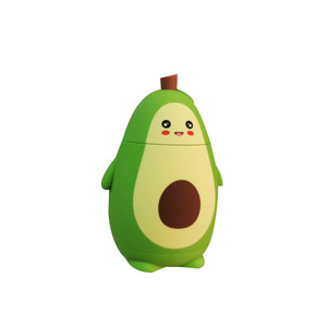 Taza de vidrio de doble pared con diseño de aguacate, resistente al calor, de borosilicato, para té, para chicas y estudiantes. - Product Image 2