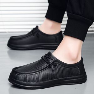 2025 primavera nuove <span class=keywords><strong>scarpe</strong></span> in pelle Casual leggere di grandi dimensioni <span class=keywords><strong>per</strong></span> cuochi da uomo, <span class=keywords><strong>scarpe</strong></span> Casual di guida all'ingrosso - Product Image 1