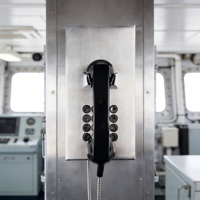 Téléphone VoIP robuste et anti-vandalisme Safecom pour prisons avec combiné – Fabricant de téléphones IP SIP pour établissements correctionnels