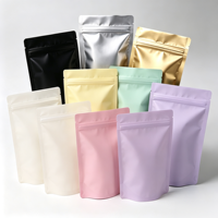 Sacs Doypack personnalisés refermables en Mylar et feuille d'aluminium de qualité alimentaire, avec fermeture Ziplock, vente en gros, diverses tailles