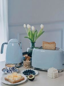 Hervidor Eléctrico Retro Italiano Estándar Europeo en Stock, para Preparar Té con 7 Ajustes de Temperatura, para Uso Doméstico - Product Image 1