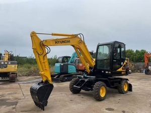 รถขุดไฮดรอลิกฮุนได 60w-7 คุณภาพสูง ล้อแท้จากเกาหลี 6 ตัน สภาพใหม่ เครื่องยนต์ ปั๊ม เกียร์บ็อกซ์ ประสิทธิภาพสูง ขาย - Product Image 2