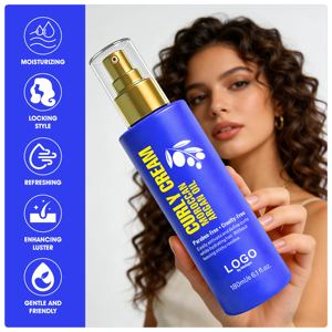 Crème Coiffante à l'Huile d'Argan Marocaine Sans Parabène, Non Testée sur les Animaux, Hydratante, Fixante, Sans Résidu, 180ml, Spray Coiffant OEM - Product Image 6