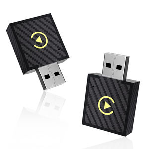 Black Customizable Models 2 in 1 OEM Wired CarPlay to Wireless <b>Adapter</b> for Factory Infotainment Upgrade - Product Image 1