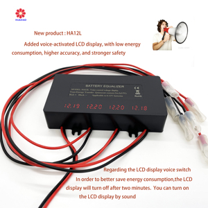 Ecualizador de Baterías Huaxiao HA12L 48V, IP67, Balanceador de Baterías de Litio-ion, Solar, GEL, Plomo-Ácido, HA12L - Product Image 2
