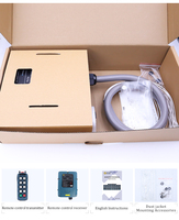 Control Remoto Inalámbrico Industrial de 433mhz, Transmisor y Receptor Inteligente, 8 Botones de Doble Velocidad, Automático, Impermeable IP68, Venta al Por Mayor
