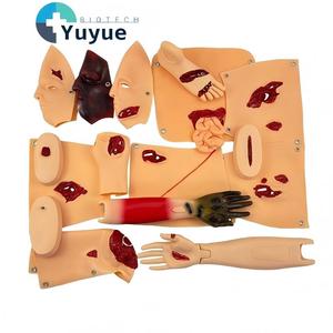 16 Modules d'évaluation des traumatismes portables - Kit <span class=keywords><strong>de</strong></span> formation aux soins des plaies pour l'éducation aux premiers secours - Product Image 1