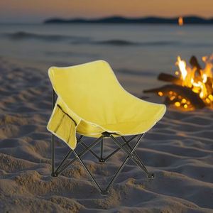 Chaise de plage pliante surdimensionnée au design moderne, en tissu Oxford 600D avec structure en fer, idéale pour la pêche, le camping et les meubles de jardin. - Product Image 2