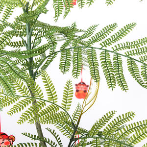 Planta Artificial de <span class=keywords><strong>Jacaranda</strong></span> de PVC de 1.6-2.1m en Maceta, Decoración de Lujo para Interiores del Hogar, Sala de Estar, Árbol Artificial para Graduación - Product Image 2